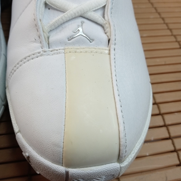 NIKE AIR JORDAN Team Elite II TE 2 White leather Basketball Shoes 310087-173 SIZ - Picture 6 of 12
